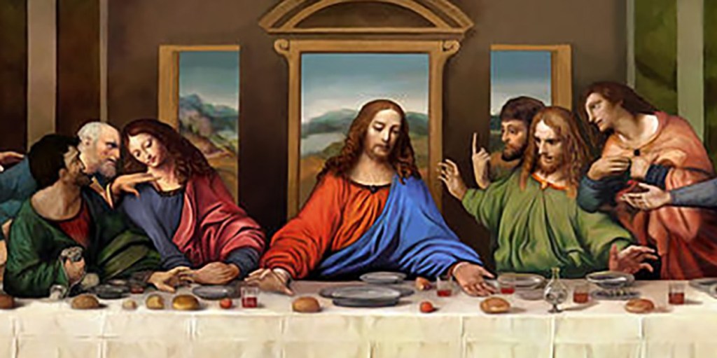 the last supper mary magdalene switched